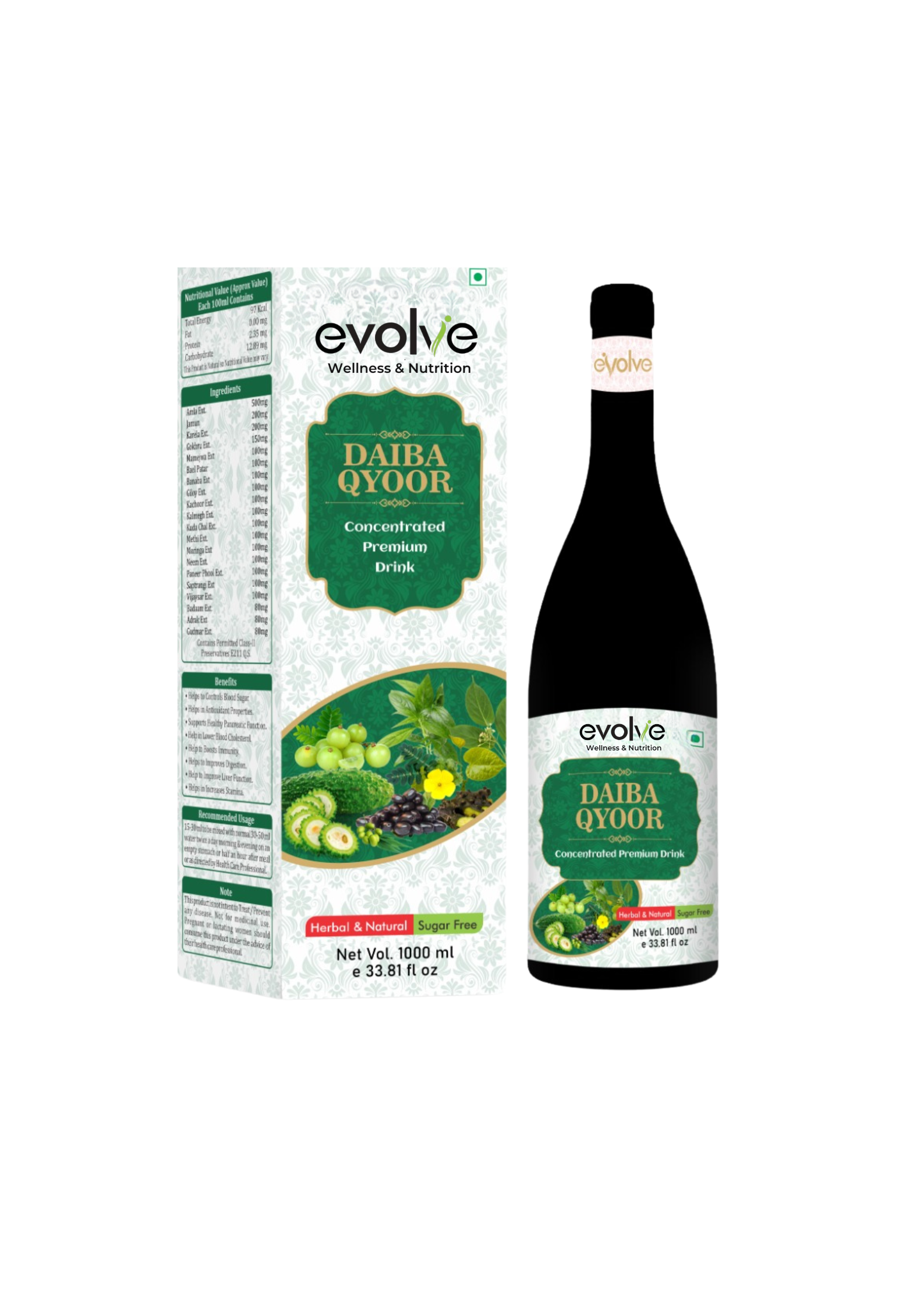  DAIBA QYOOR 1000 ML